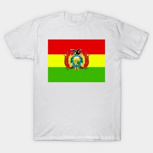 Bolivia coat of arms flag T-Shirt